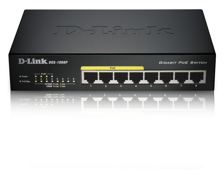 Свитч d link. Коммутатор d-link DGS-1008p/d. POE коммутатор d link. D-link DGS-1008a/c1a. D-link 10/100mbps POE Switch.
