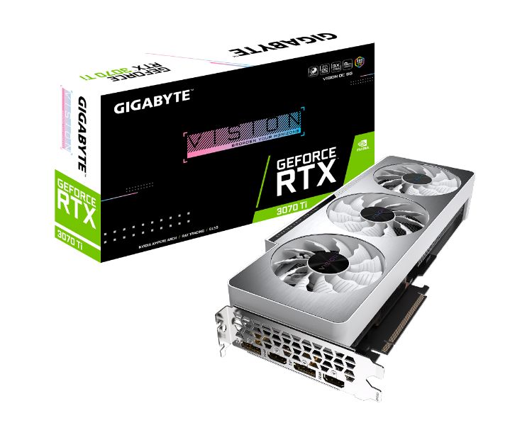 Gigabyte VGA RTX 3070Ti Vision OC 8 GB