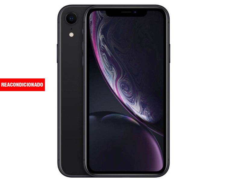 APPLE iPHONE XR 128GB BLACK REACONDICIONADO GRADO B