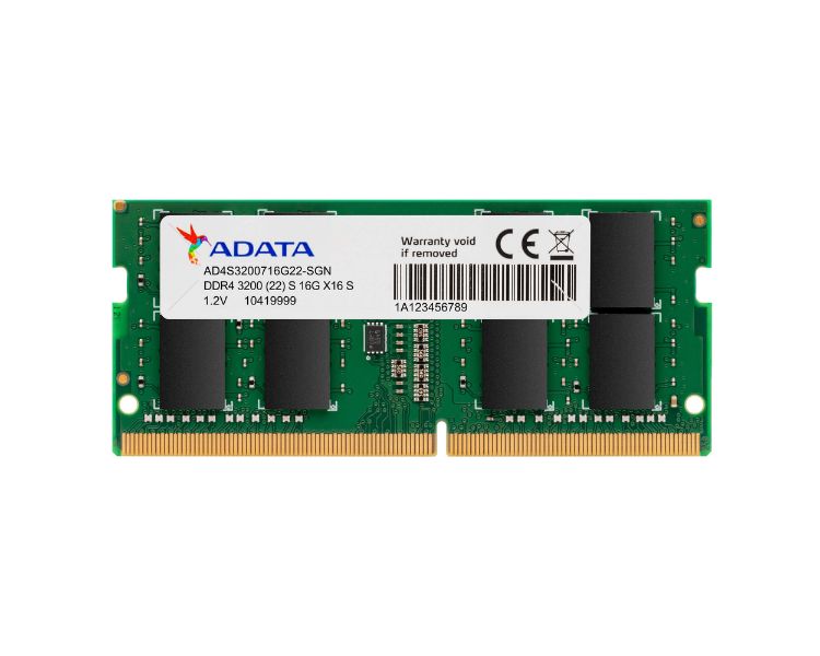 DDR4 16 GB 3200 Mhz. SODIMM ADATA