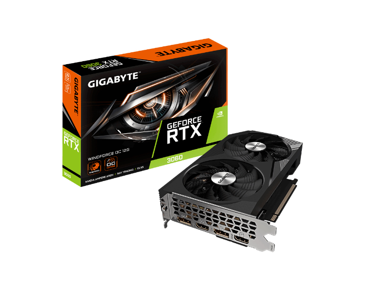 VGA Nvidia RTX 3060 Windforce Oc 12 GB Gigabyte