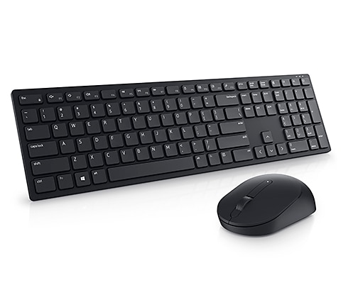 TECLADO + RATON WIRELESS KM5221W BLACK DELL