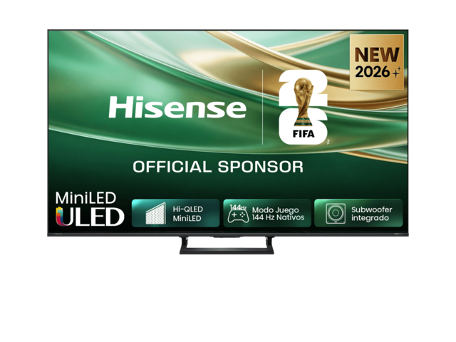 TELEVISOR 85'' MINILED UHD 4K QUANTUM DOT 144Hz 85E8S SMART TV HISENSE
