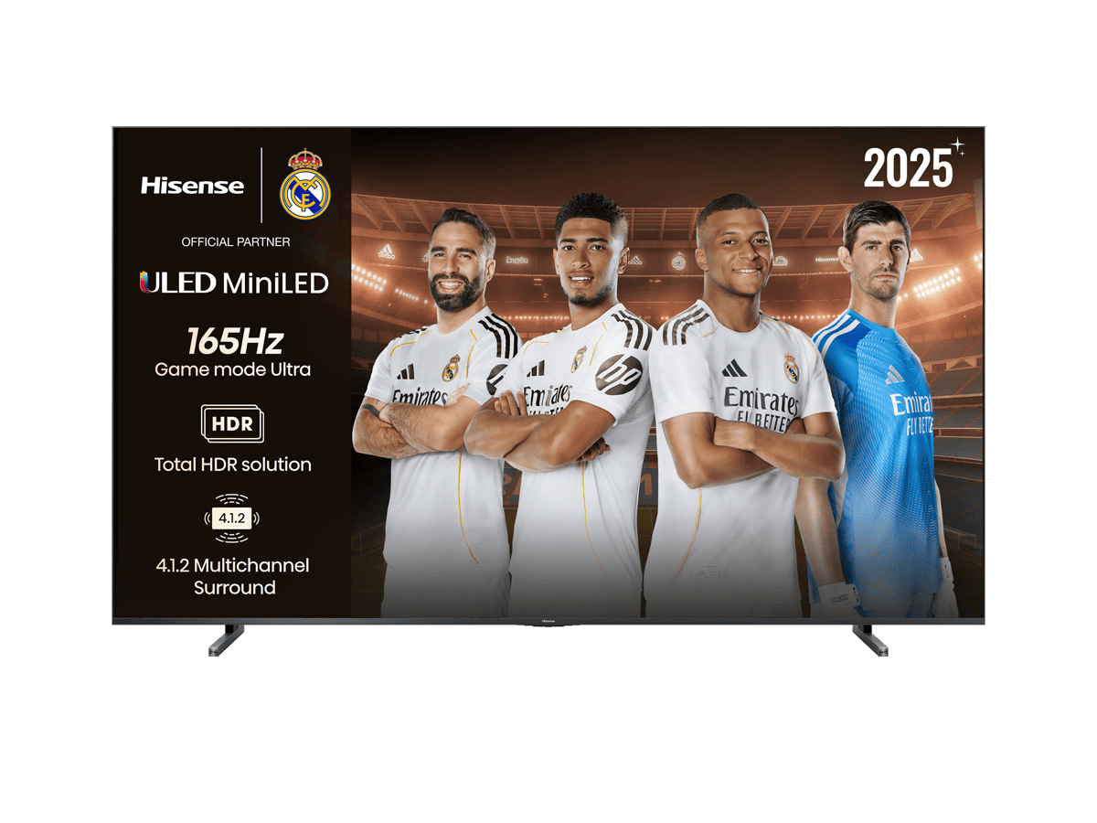 TELEVISOR 100'' RGB MINILED UHD 4K QUANTUM DOT 180Hz 100UR8S SMART TV HISENSE
