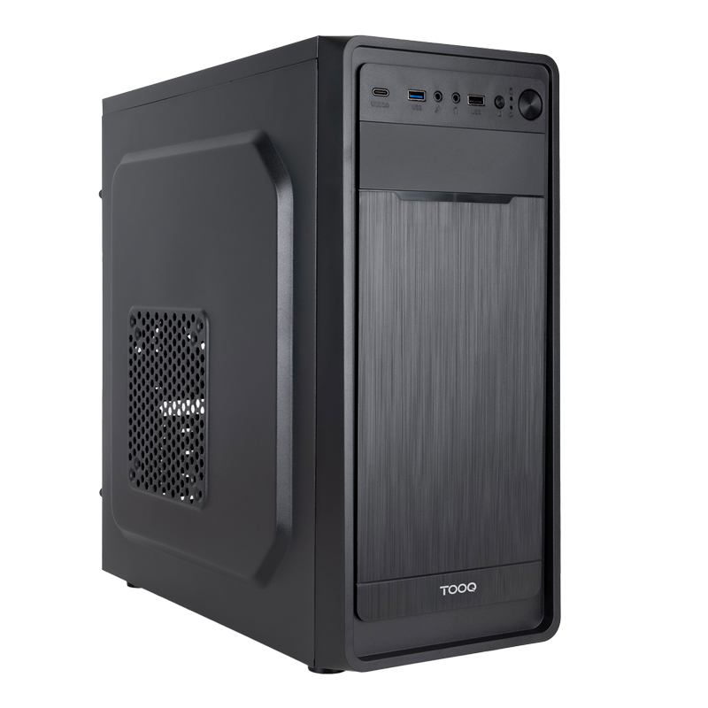 Caja Semitorre Atx Prisma Ultra Negro Tooq