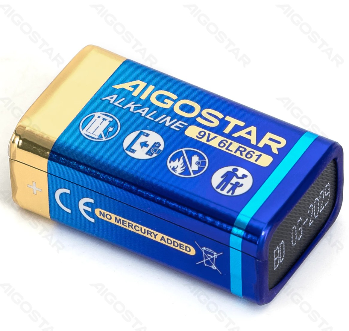 Pila Alcalina 6Lr61 9V 1 Ud Aigostar