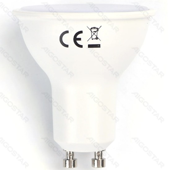 Bombilla LED Gu10 6W 6500K Luz Calida 480Lm Aigostar