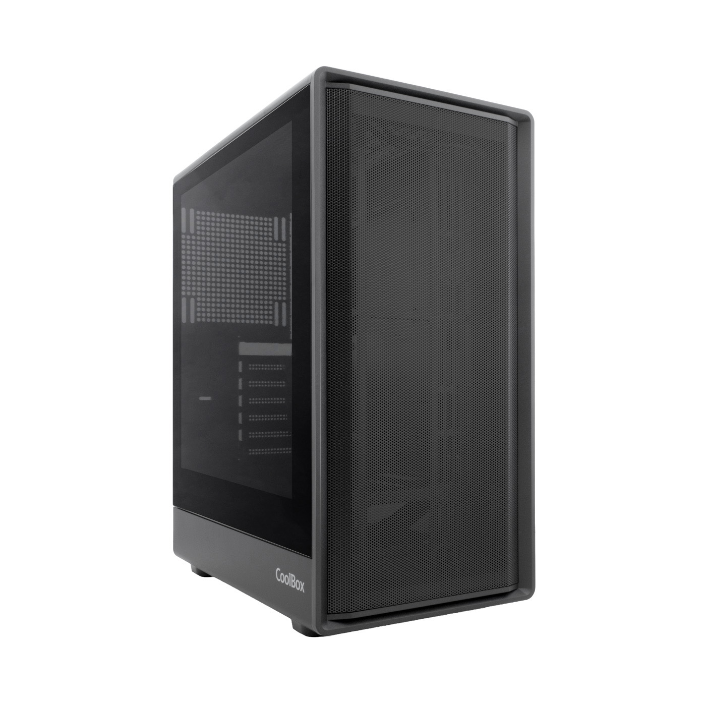 Caja Torre Atx Ga700 Darkside Negro Coolbox