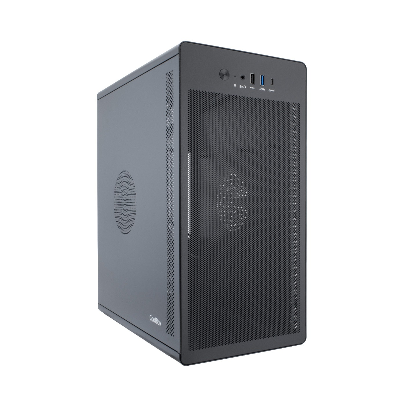 Caja Semitorre Atx M100 Negro Coolbox