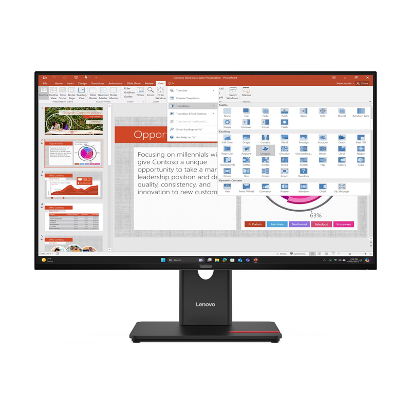 Monitor Lenovo Thinkvision T27-40 64A5Mat6Eu