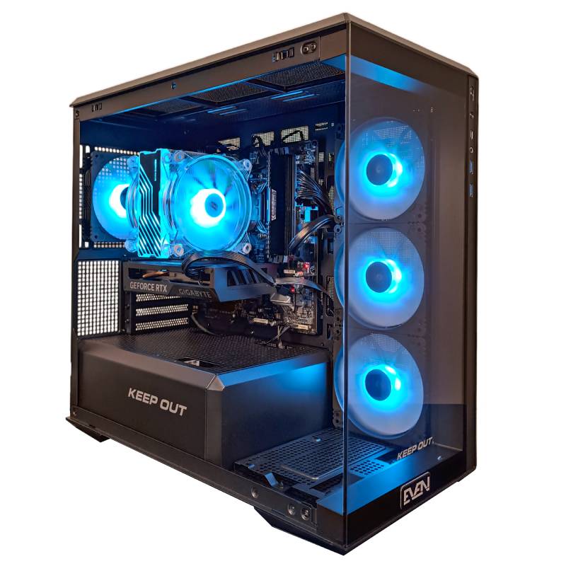 PC EVEN GAMING INTEL i7 14700F/ RTX 5060 8 GB /32GB / 1TB NVMe XC-905PRO