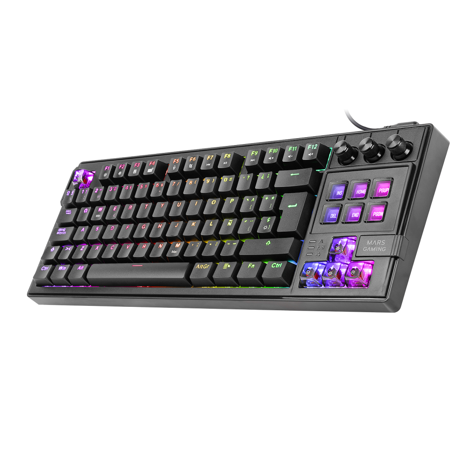 Teclado Mecanico Mk-Master Negro Mars Gaming