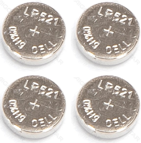 Pila de Boton Ag0 Lr69 1.5V 4 Uds Aigostar