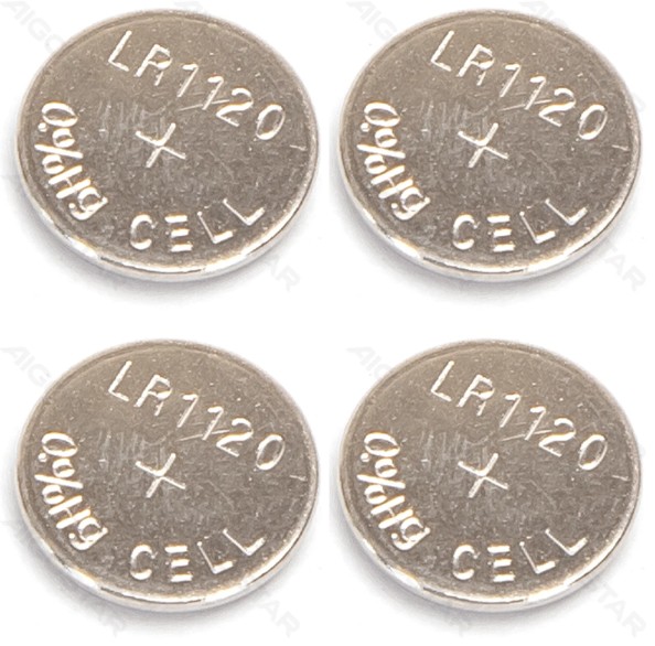 Pila de Boton Ag8 Lr55 1.5V 4 Uds Aigostar