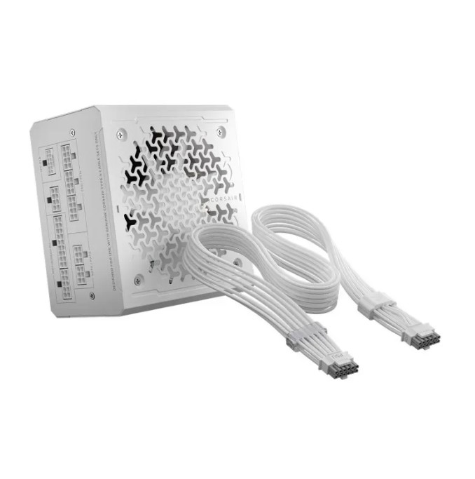 FUENTE ALIM. MODULAR CORSAIR ATX 3.1 PCIe 5.1 RM1000e 1000W WHITE PLATINUM