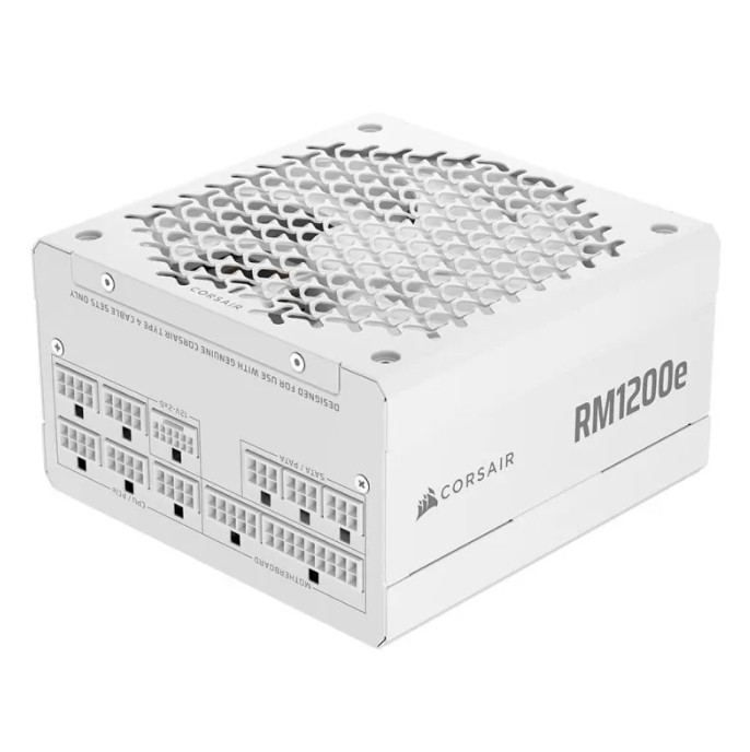 FUENTE ALIM.MODULAR CORSAIR ATX 3.1 PCIe 5.1 RM1200e 1200W WHITE CIBENETICS GOLD