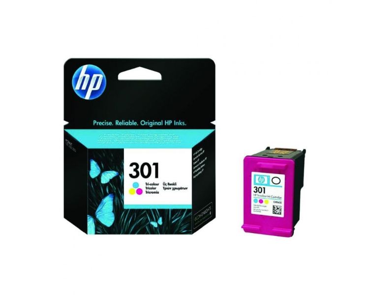 Cartucho Tricolor Hp 301 (Ch562Ee)