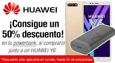 Consigue un 50% de descuento en tu powerbank