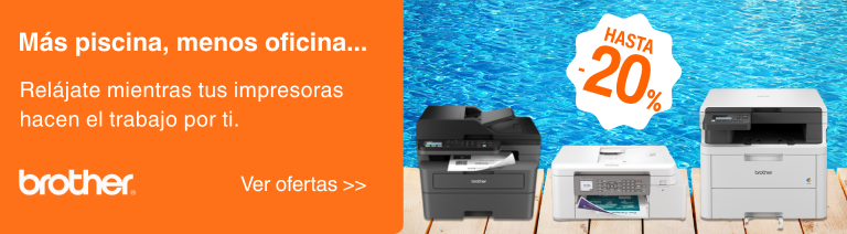 Aprovecha los descuentos de agosto en equipos Brother