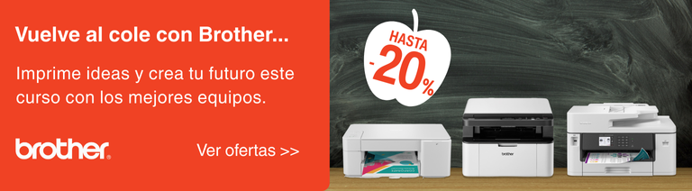 Oferta Brother -20% de descuento en Septiembre