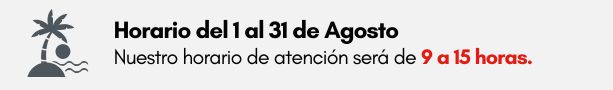 HORARIO VERANO