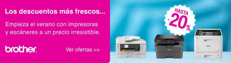 Aprovecha los descuentos de julio en equipos Brother