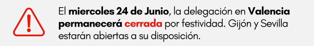 Banner horario Valencia