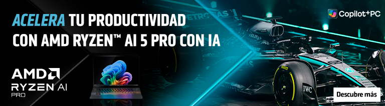 Acelera tu productividad con AMD RYZEN AI 5 PRO con IA