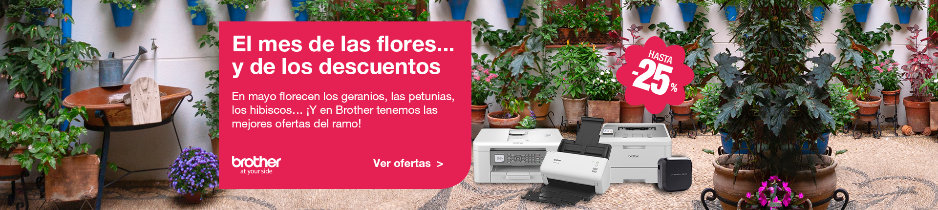 Aprovecha los descuentos de Abril en equipos Brother